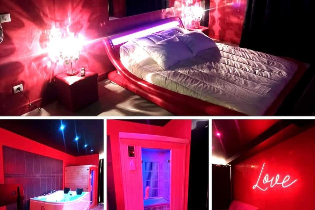 Appartement Balneo Et Sauna Prives The Red Room Mauguio Exterior photo