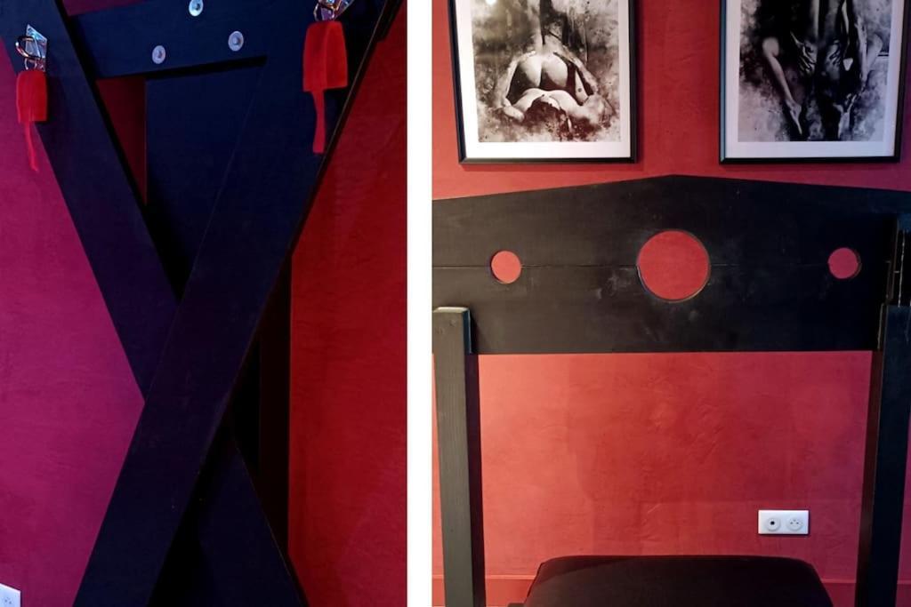 Appartement Balneo Et Sauna Prives The Red Room Mauguio Exterior photo